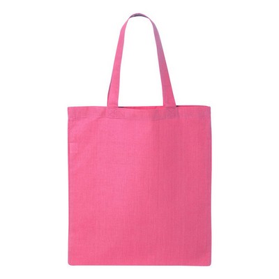 Q-Tees¨ Cotton Economical Tote Bag (Blank)