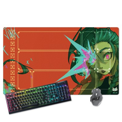 Origin'L Fabric® Stitched Edge Fabric Gaming Mat-14"x24"x1/8"