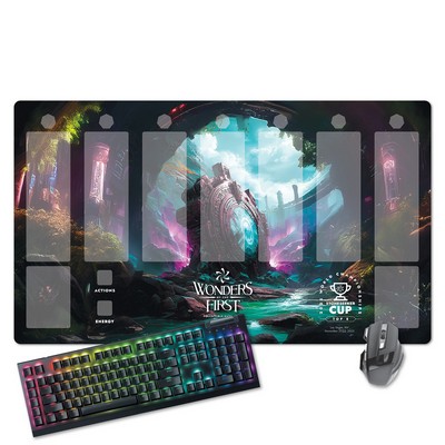 Origin'L Fabric® Heavy Duty Fabric Gaming Mat-14"x24"x1/8"